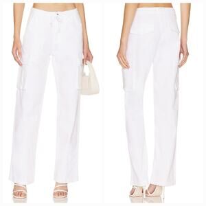 Superdown Bobbi Cargo Pant in Ivory Small